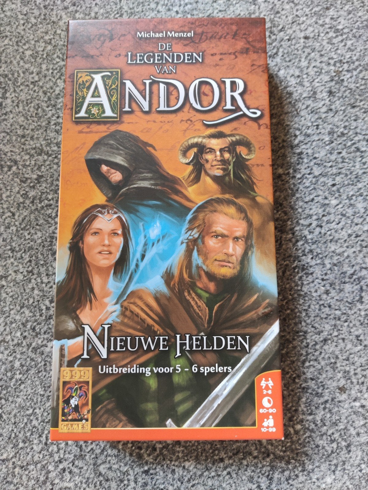 De legenden van Andor uitbreiding nieuwe helden, Vijf spelers of meer, Ophalen of Verzenden, Nieuw