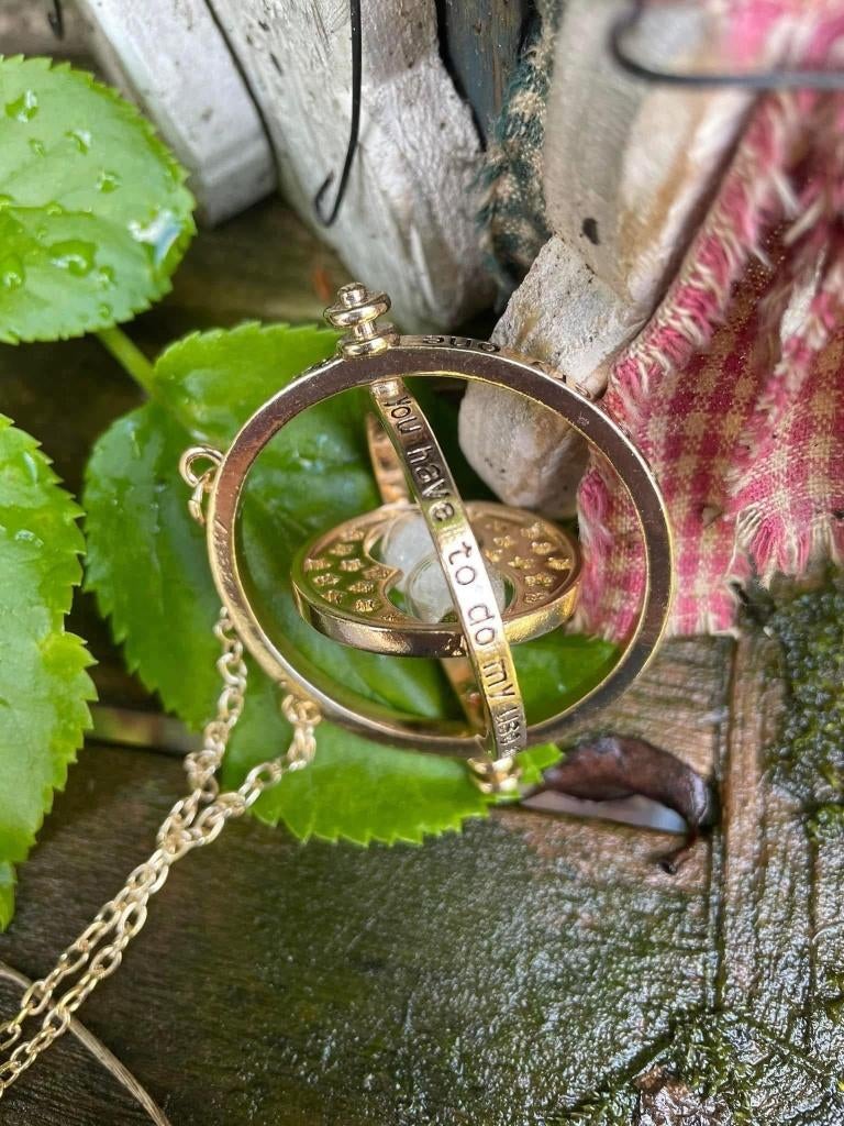 Time Turner ketting Harry Potter Hermelien Griffel, Verzamelen, Harry Potter, Nieuw, Replica, Ophalen of Verzenden