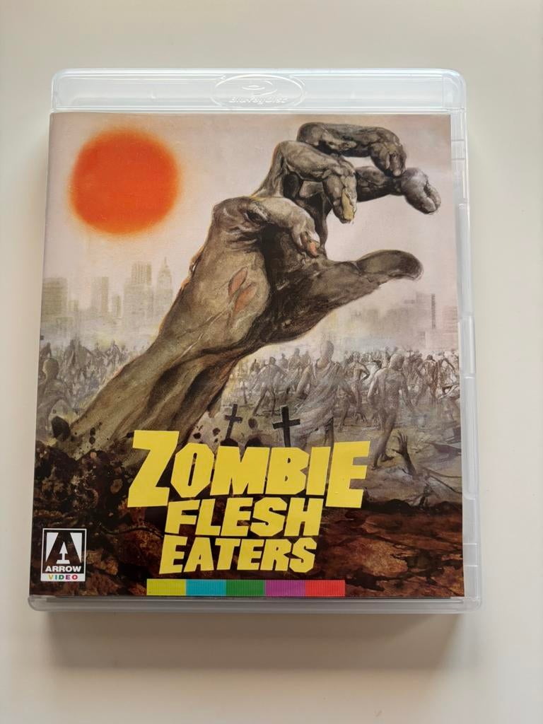 Zombi Flesh Eaters Blu-ray, Verzenden, Zo goed als nieuw, Horror