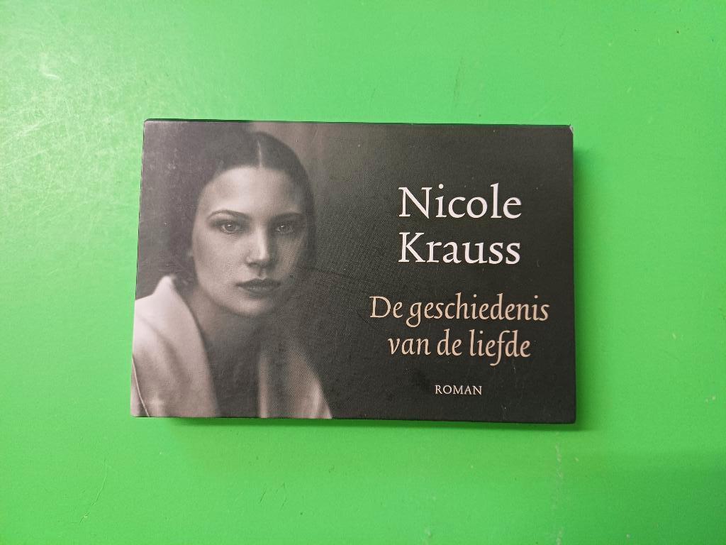 Boekje Dwarsligger nr 5 - Nicole Krauss - De Geschiedenis.., Ophalen of Verzenden, Gelezen