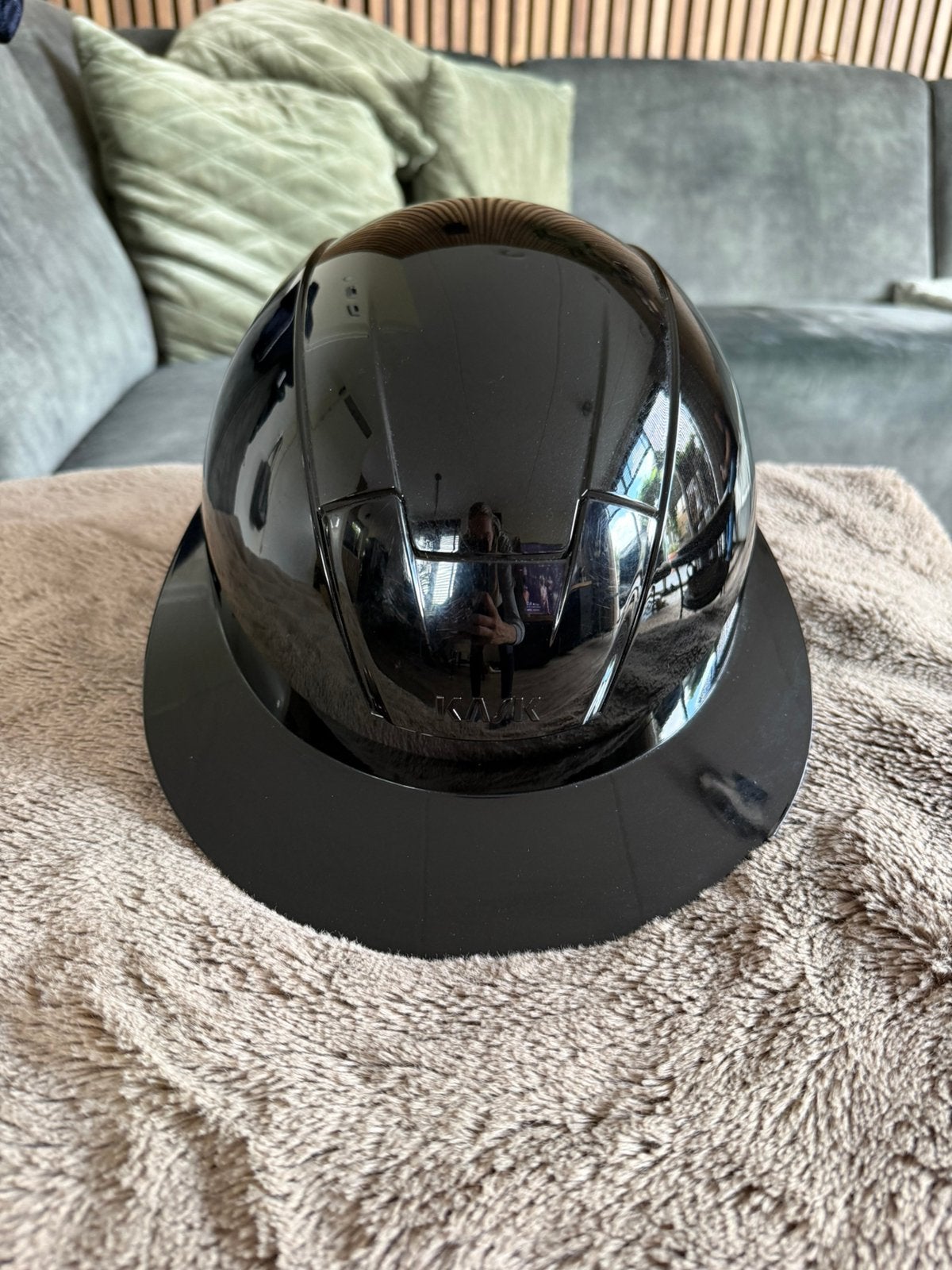 Kask kooki shine, Dieren en Toebehoren, Paardrijkleding, Ophalen, Zo goed als nieuw