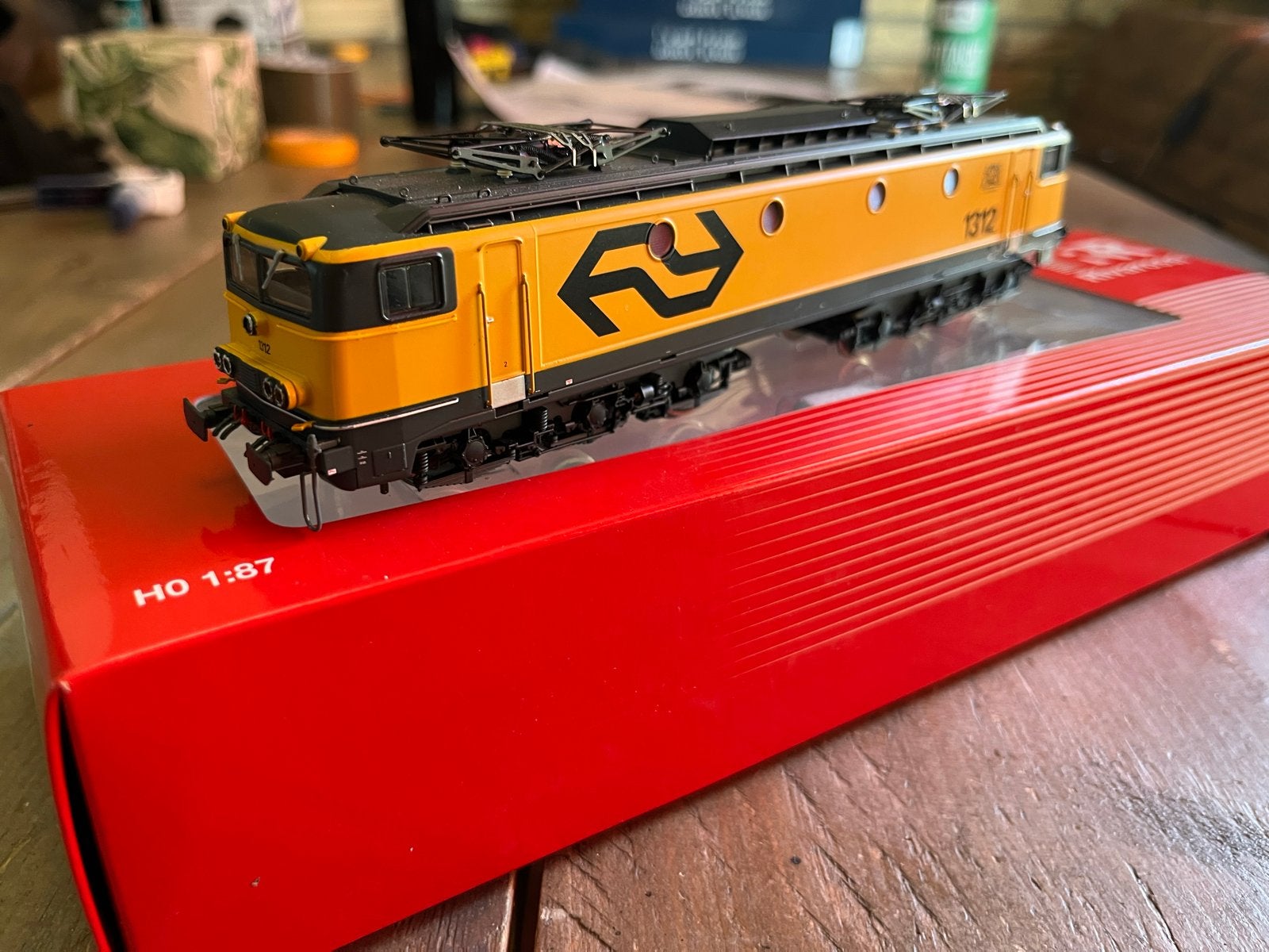 Rivarossi HR2251 NS 1312 DCC Digitaal, Hobby en Vrije tijd, Modeltreinen | H0, Ophalen of Verzenden, Gelijkstroom, Locomotief