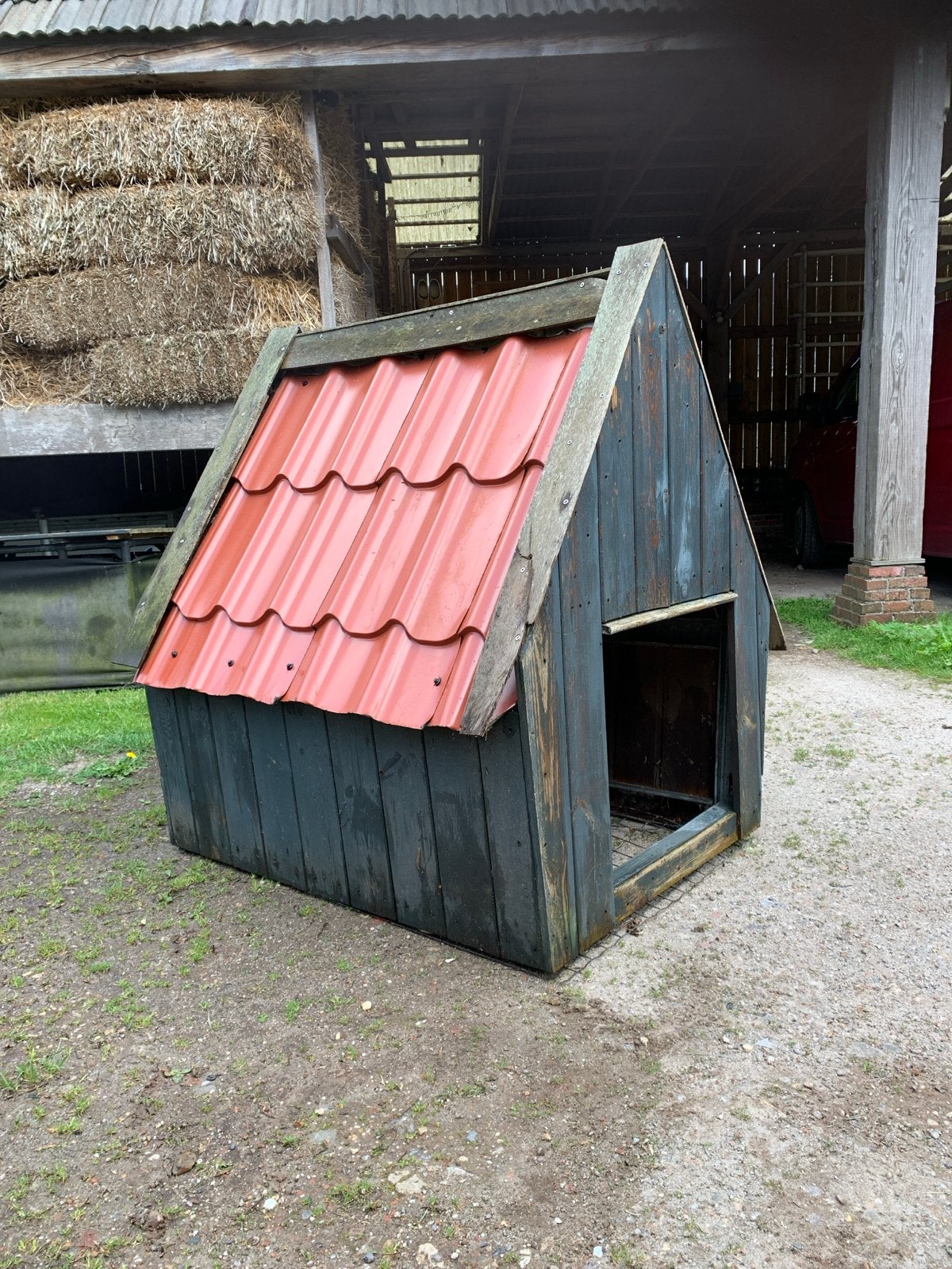 Hondenhokje, Dieren en Toebehoren, Hondenhokken, 100 cm of meer, Hondenhok, Ophalen of Verzenden, 110 cm of meer
