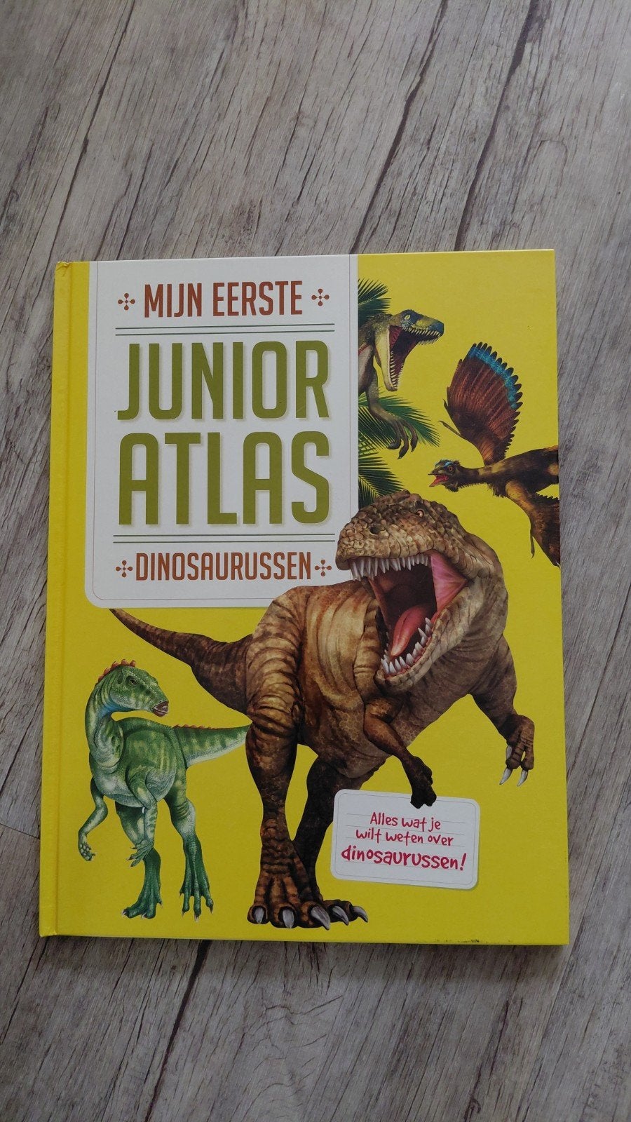 Mijn Eerste Junior Atlas Dinosaurussen, Ophalen of Verzenden, Gelezen, Onbekend, Non-fictie