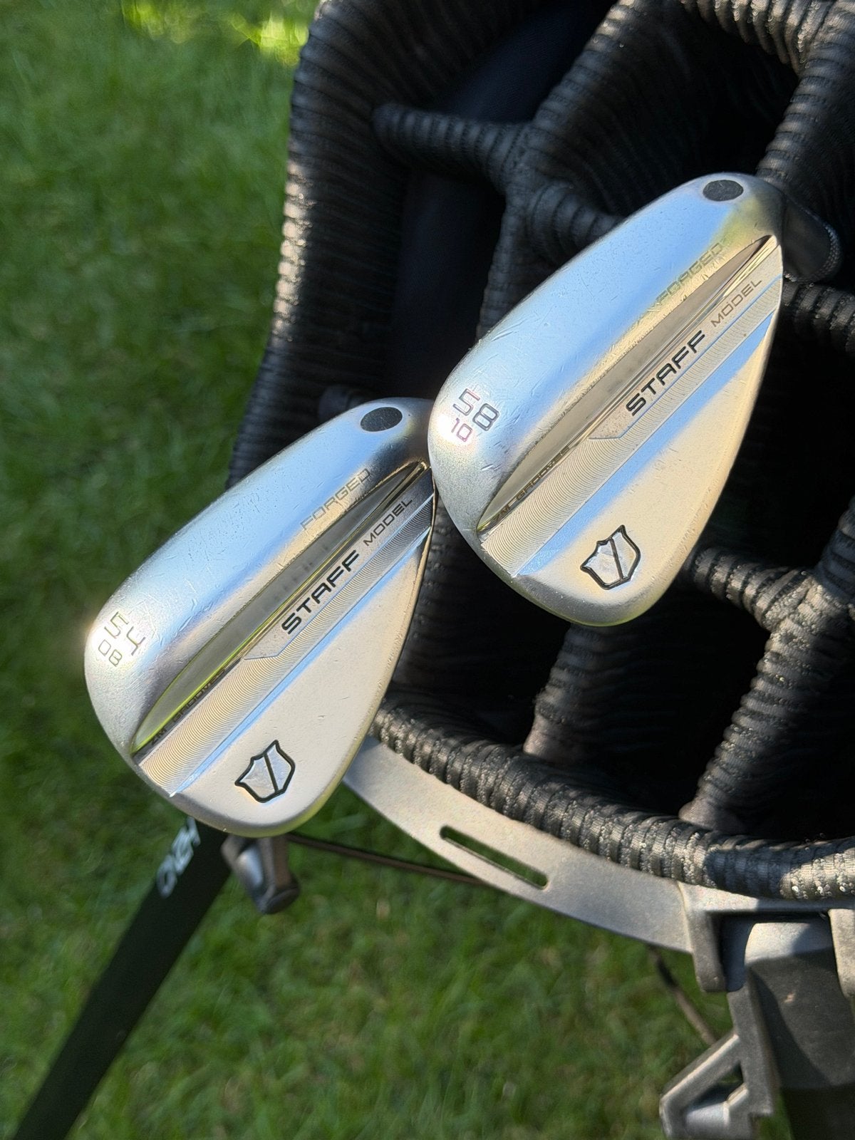 Set van 2 Wilson Staff Model forged Wedges (54,58gr), Ophalen, Gebruikt, Club, Overige merken