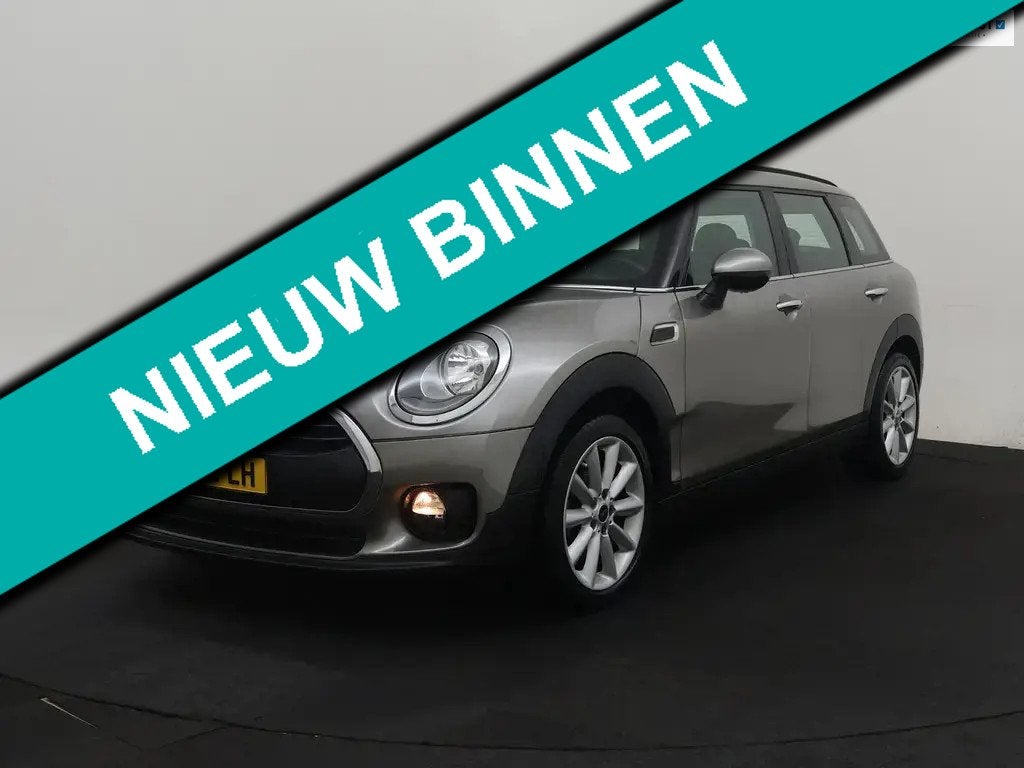 Mini Clubman 1.5 One Chili, Voorwielaandrijving, Gebruikt, Verwarmde buitenspiegels, Leder en Stof