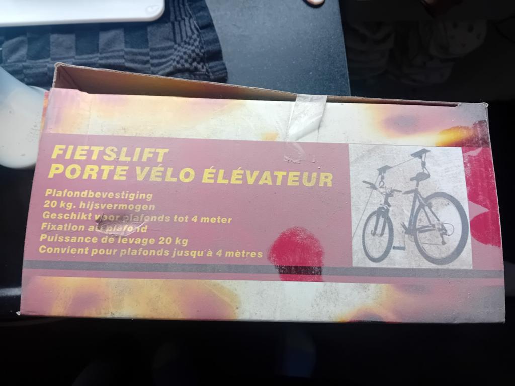 Fietsliften, Ophalen, Nieuw