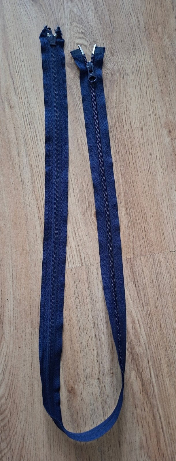 Dubbel deelbare rits YKK 110 cm, Hobby en Vrije tijd, Ophalen of Verzenden, Nieuw, Rits of Sluiting