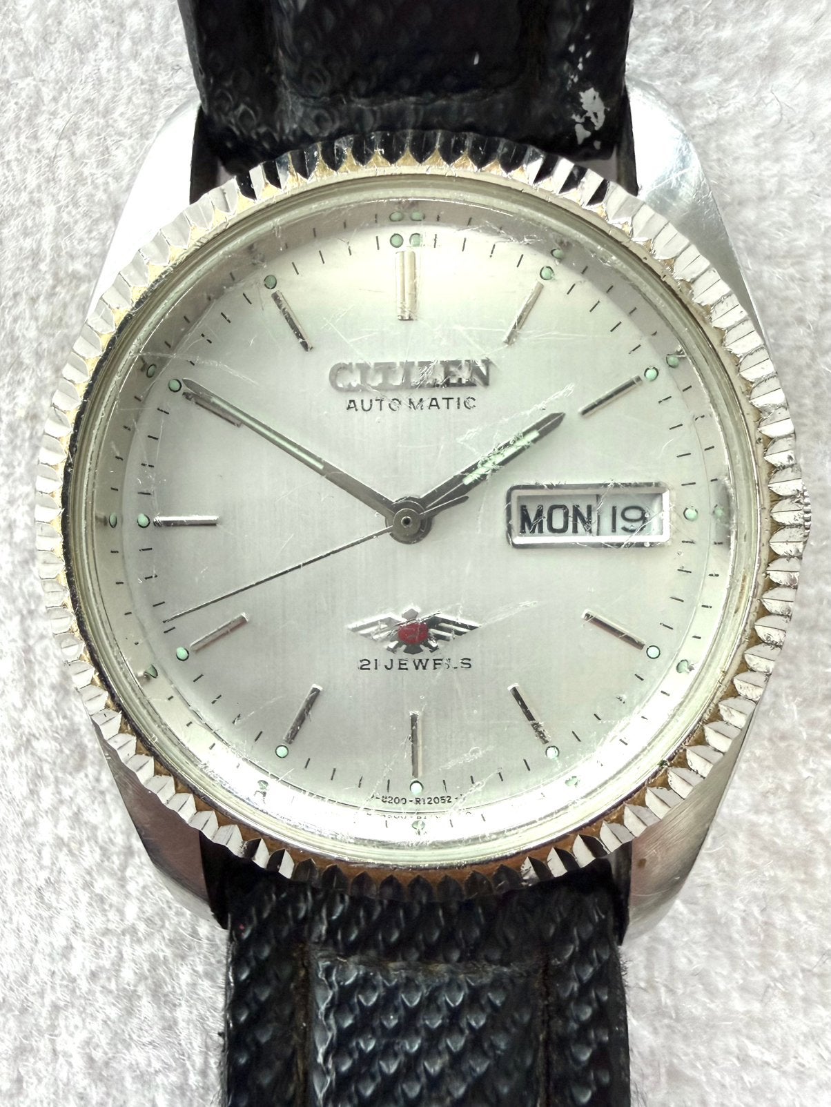 Vintage Citizen Eagle 7 automatische horloge, Sieraden, Tassen en Uiterlijk, Staal, Met bandje, Ophalen of Verzenden, Polshorloge