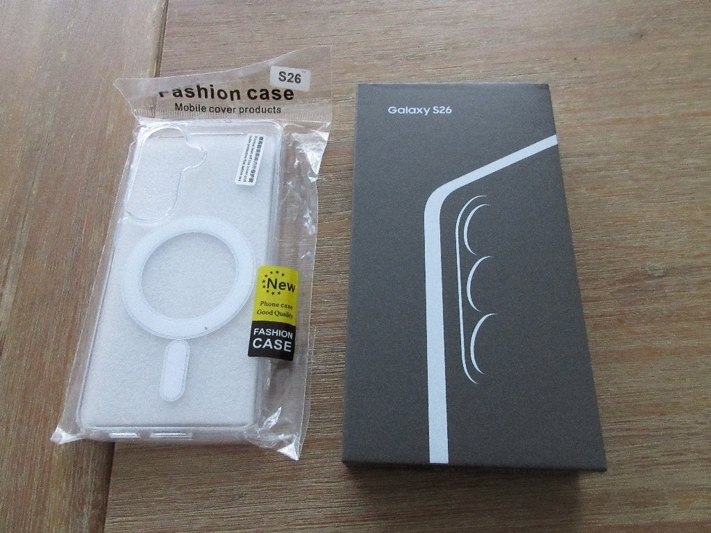 Samsung S26 256GB Black + Case (Geseald + Garantiebon), Ophalen, Zwart, Touchscreen, Nieuw