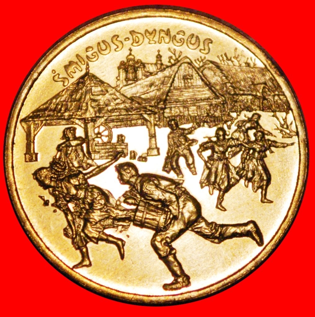 Ⰺ PUBLIC PUNISHMENT: POLAND  2 ZLOTY 2003 NORDIC GOLD, Ophalen of Verzenden, Polen, Losse munt