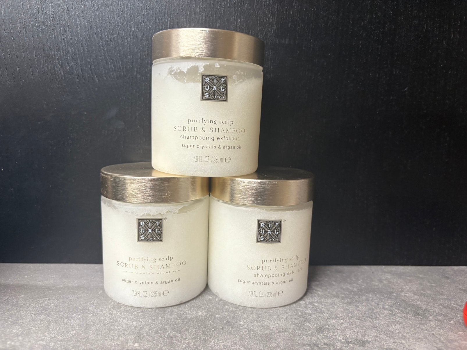 Rituals of purifiying scalp scrub & shampoo 235ml, Ophalen of Verzenden, Nieuw, Shampoo of Conditioner