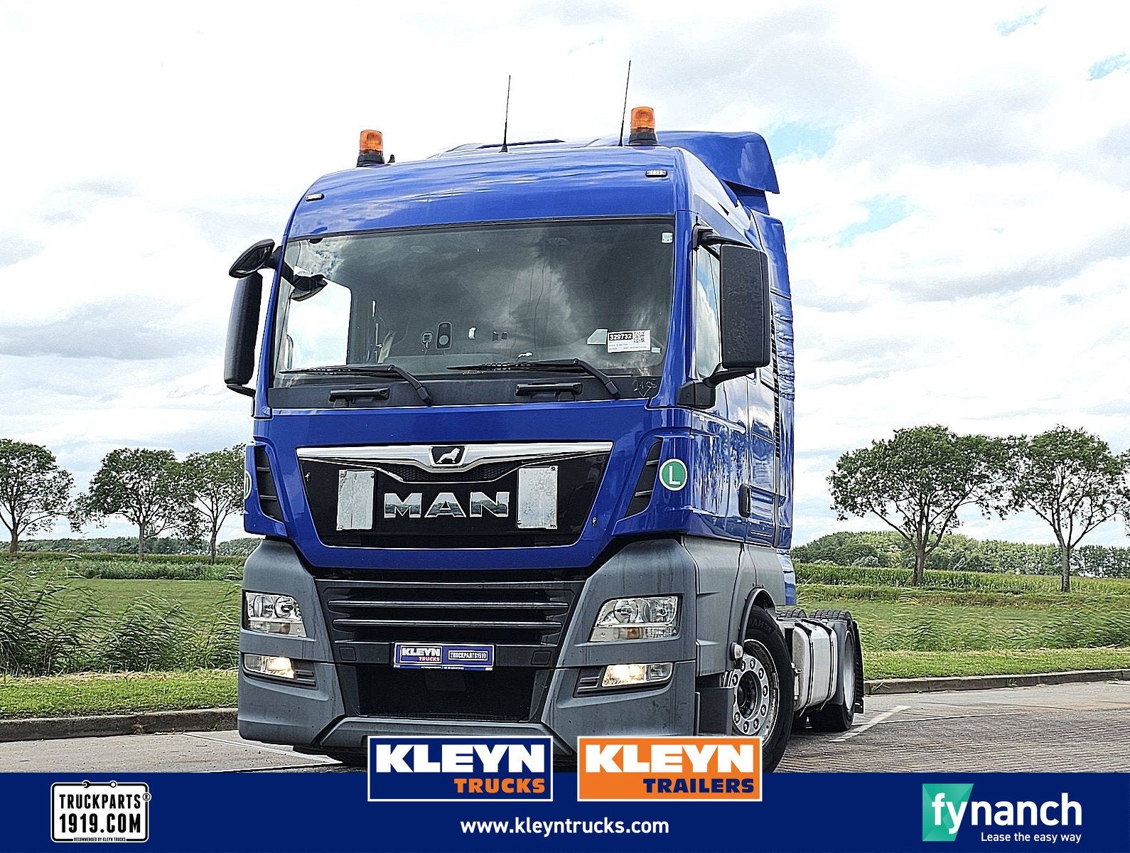 M.A.N. 18.460 TGX, Auto's, Vrachtwagens, Automaat, 460 pk, Euro 6, Blauw