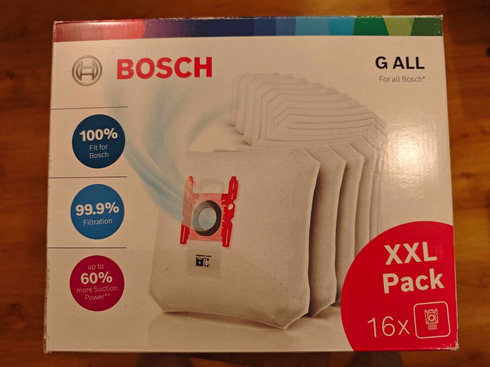 Bosch G ALL Stofzuigerzakken (7 stuks), Witgoed en Apparatuur, Stofzak, Inclusief accessoires, Bosch, Nieuw