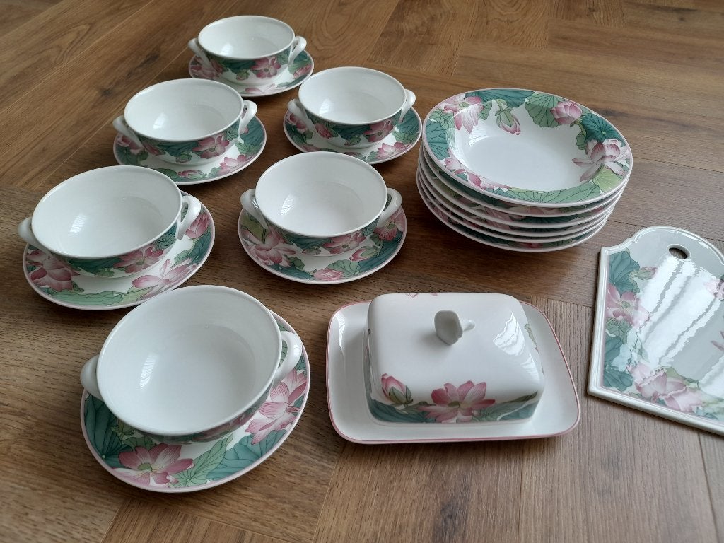 Lunch servies Villeroy & Boch, Ophalen, Villeroy & Boch, Zo goed als nieuw, Kom(men)