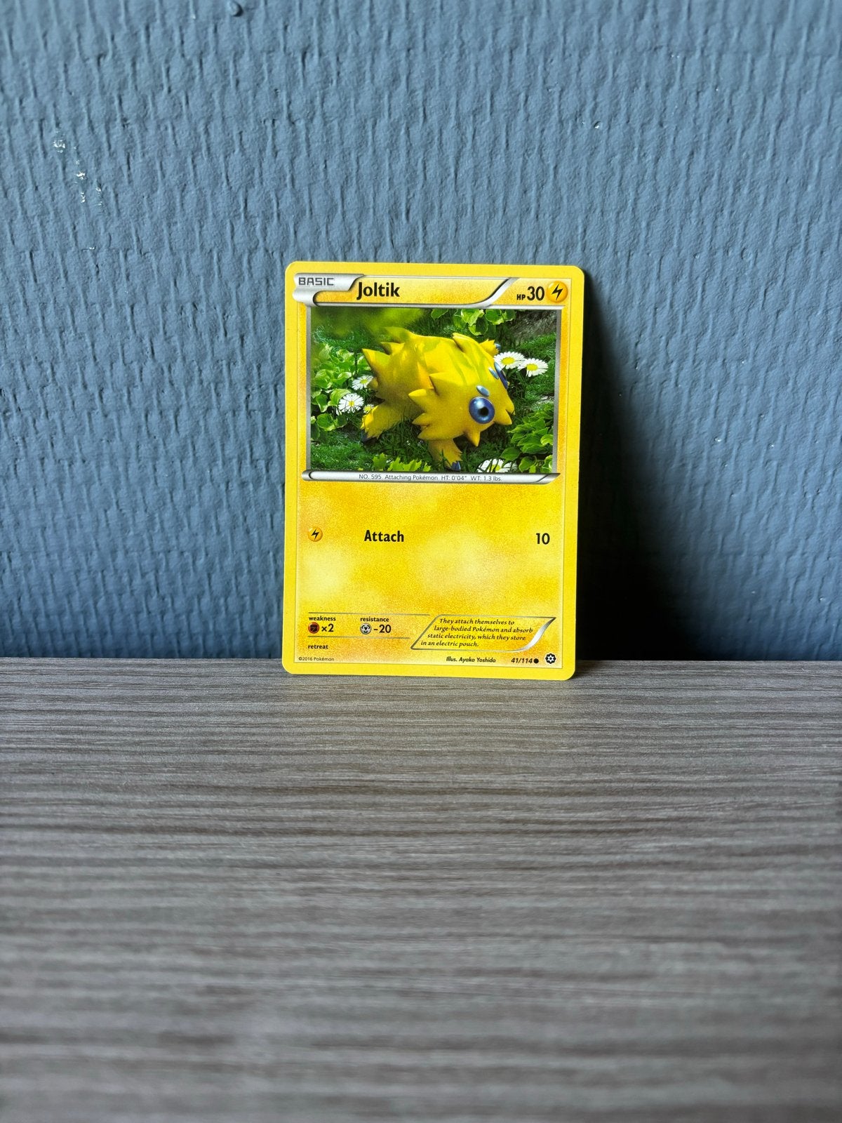 Joltik Pokémon kaart - Basic - HP30, Verzenden, Zo goed als nieuw, Losse kaart