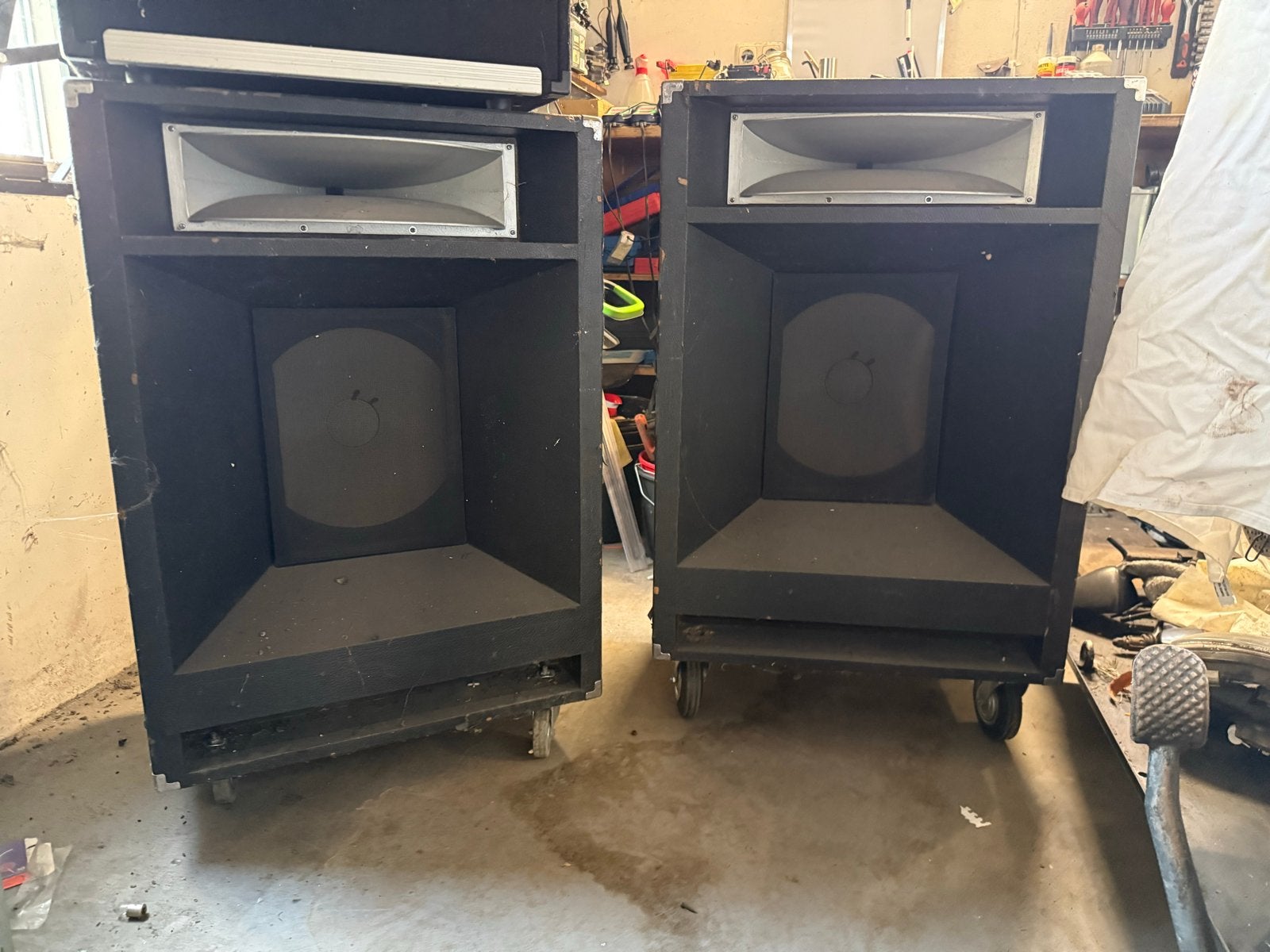 Yamaha A4115H Vintage Actieve Speakers - Japanse Kwaliteit, Vloerstaande luidspreker, Gebruikt, Yamaha, Ophalen