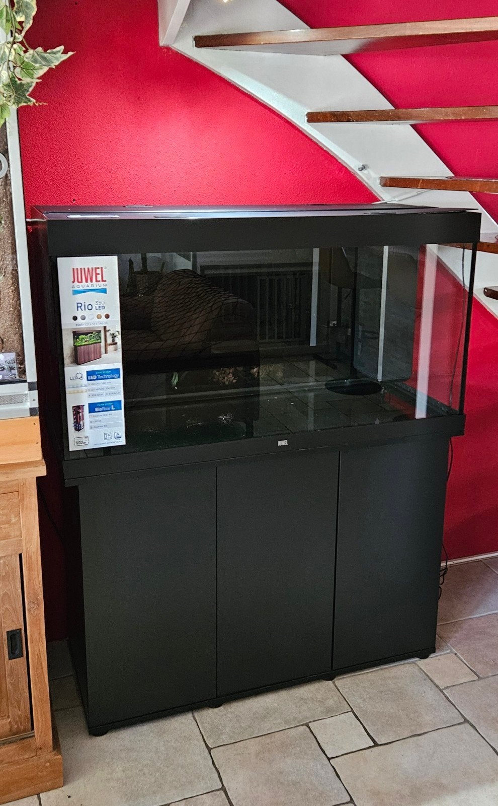 Jewel rio 350 led. Complete set, aquarium, meubel, led licht, Dieren en Toebehoren, Vissen | Aquaria en Toebehoren, Ophalen, Zo goed als nieuw