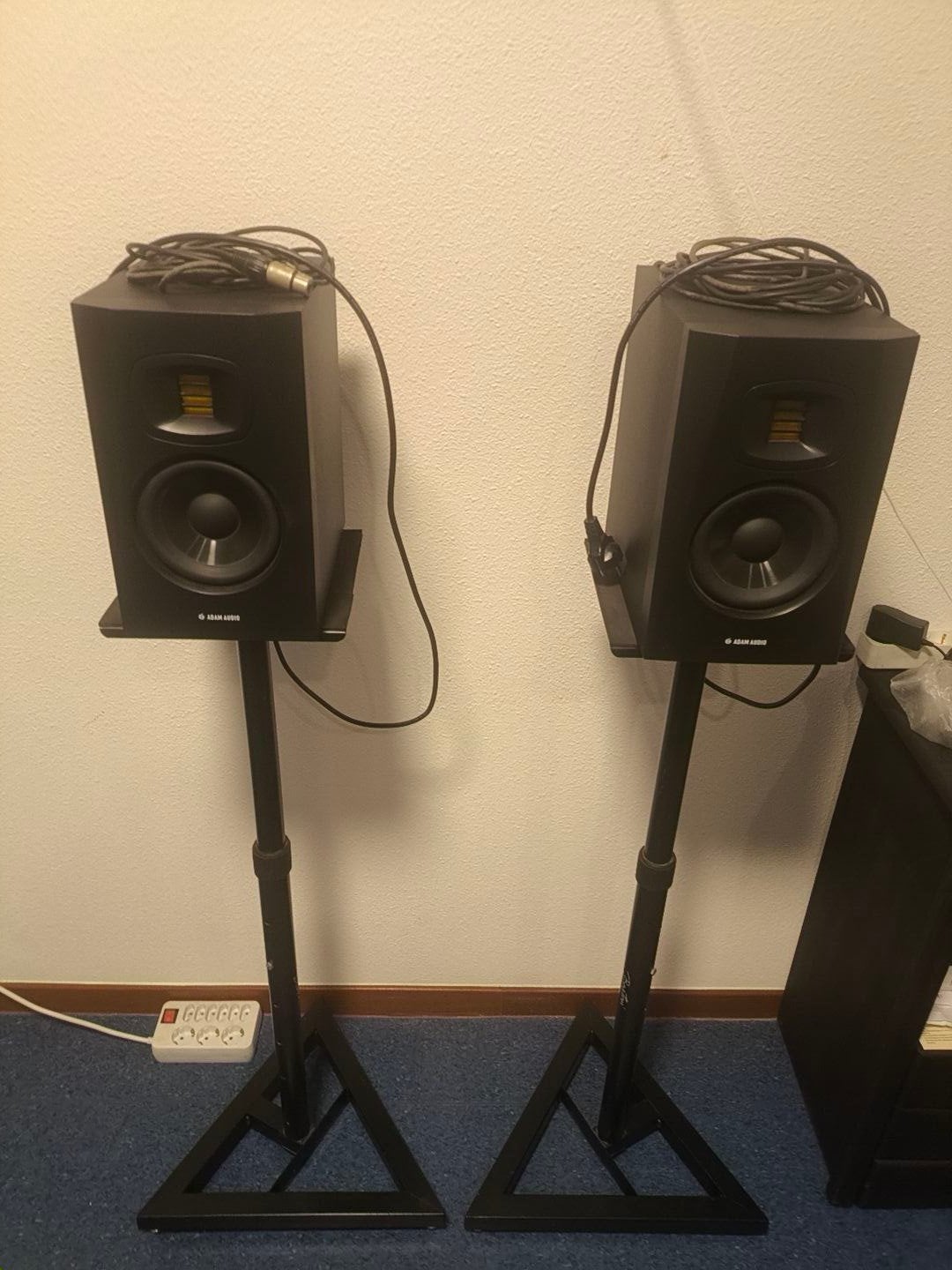 Adam T5V Studio Monitoren (set), Basreflex, Ophalen, Refurbished, 60 tot 120 watt