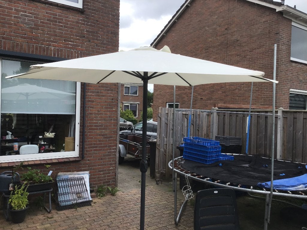 Parasol, Tuin en Terras, Parasols, Ophalen, Gebruikt, 2 tot 3 meter, Stokparasol