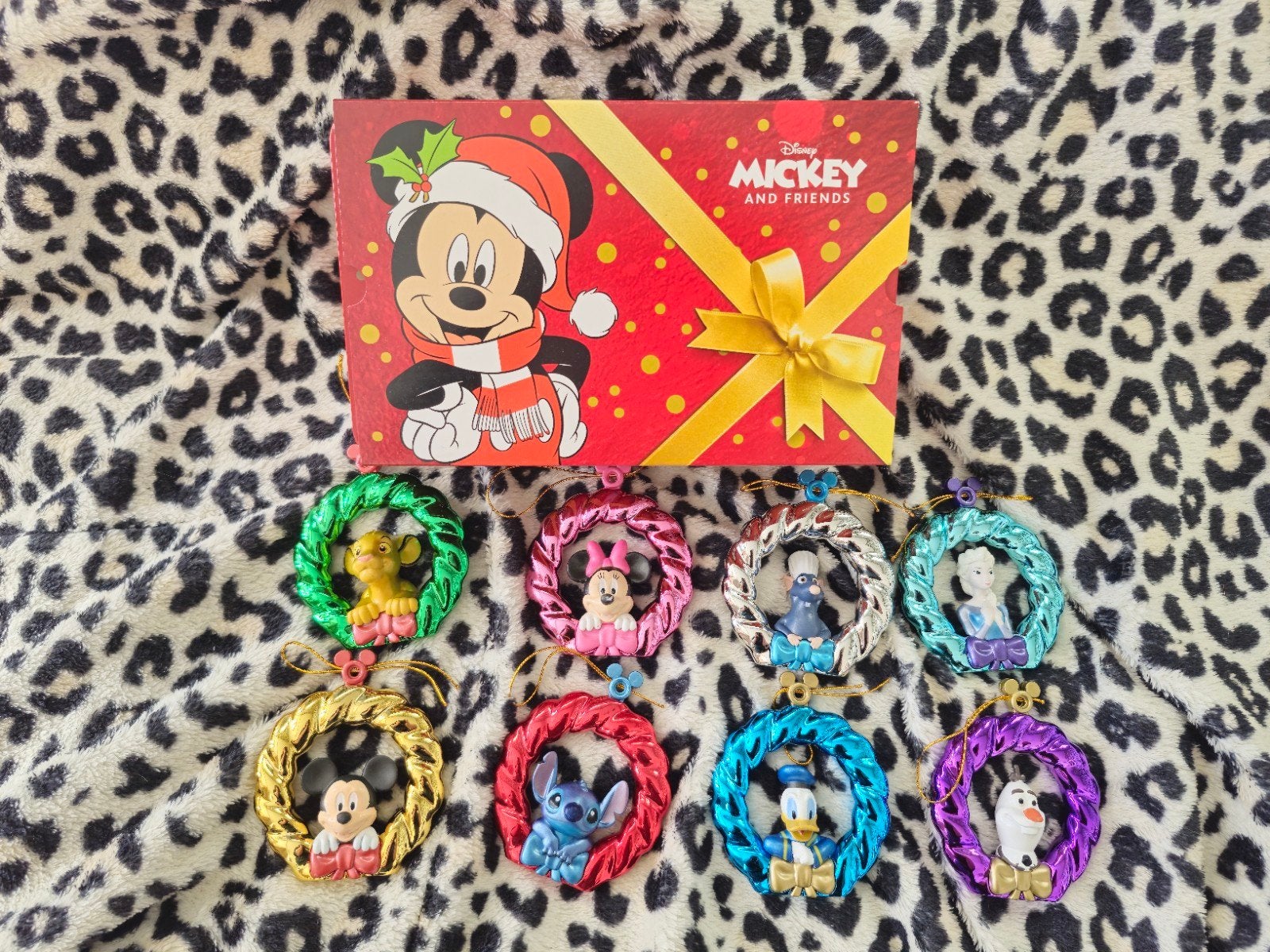 disney mickey blik kerstkransjes albert heijn, Ophalen, Mickey Mouse, Beeldje of Figuurtje