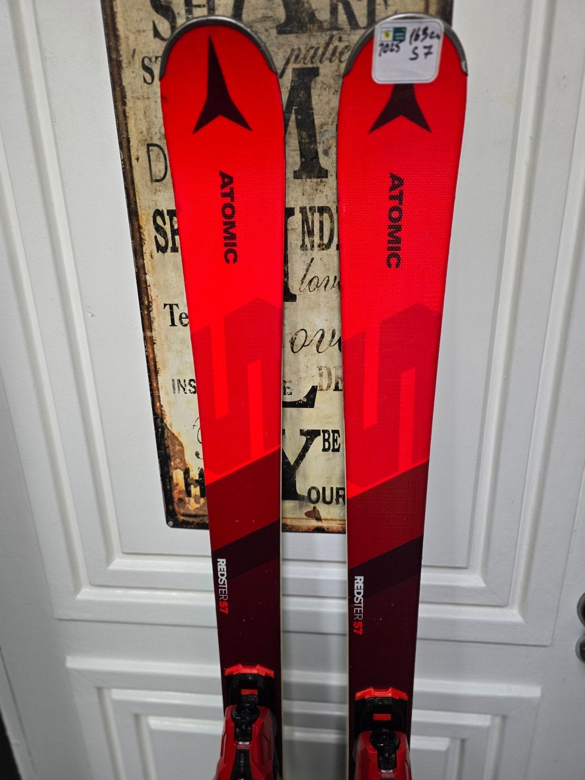 2025 163 ATOMIC REDSTER S7 SL SKIS VOOR KENNERS GEVORDERD