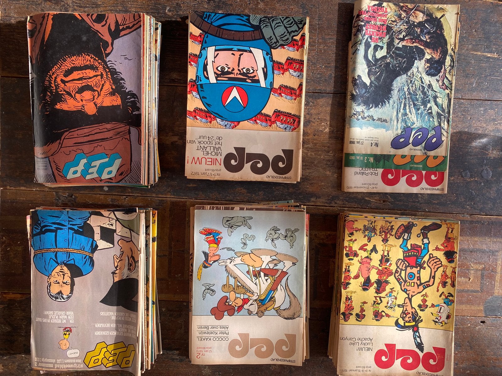 PEP  weekblad  jaren 71 t/m 75, Meerdere comics, Ophalen, Gelezen, Europa