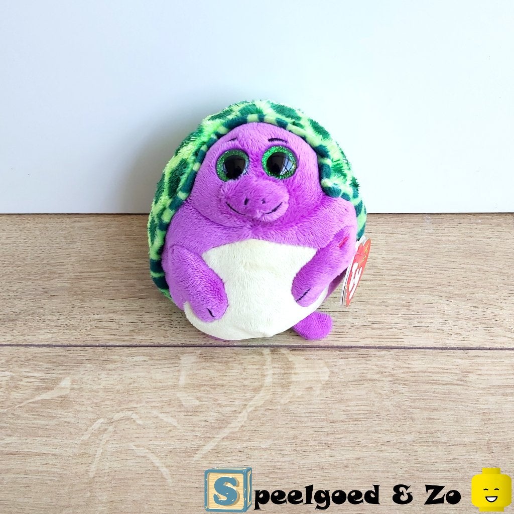 🌈 NIEUW | Ty Beanie Ballz Tiki Turtle | 12 cm, Paars, Overige karakters, Overige typen, Nieuw