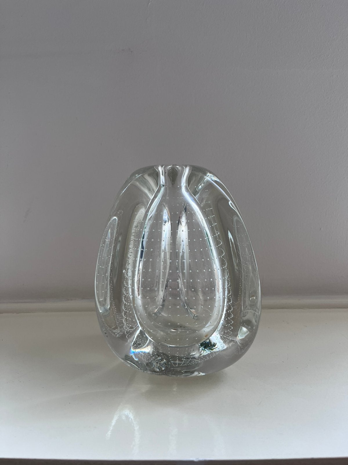 Beukenoot spijkervaas van floris meydam, Ophalen of Verzenden, Zo goed als nieuw, 15 cm