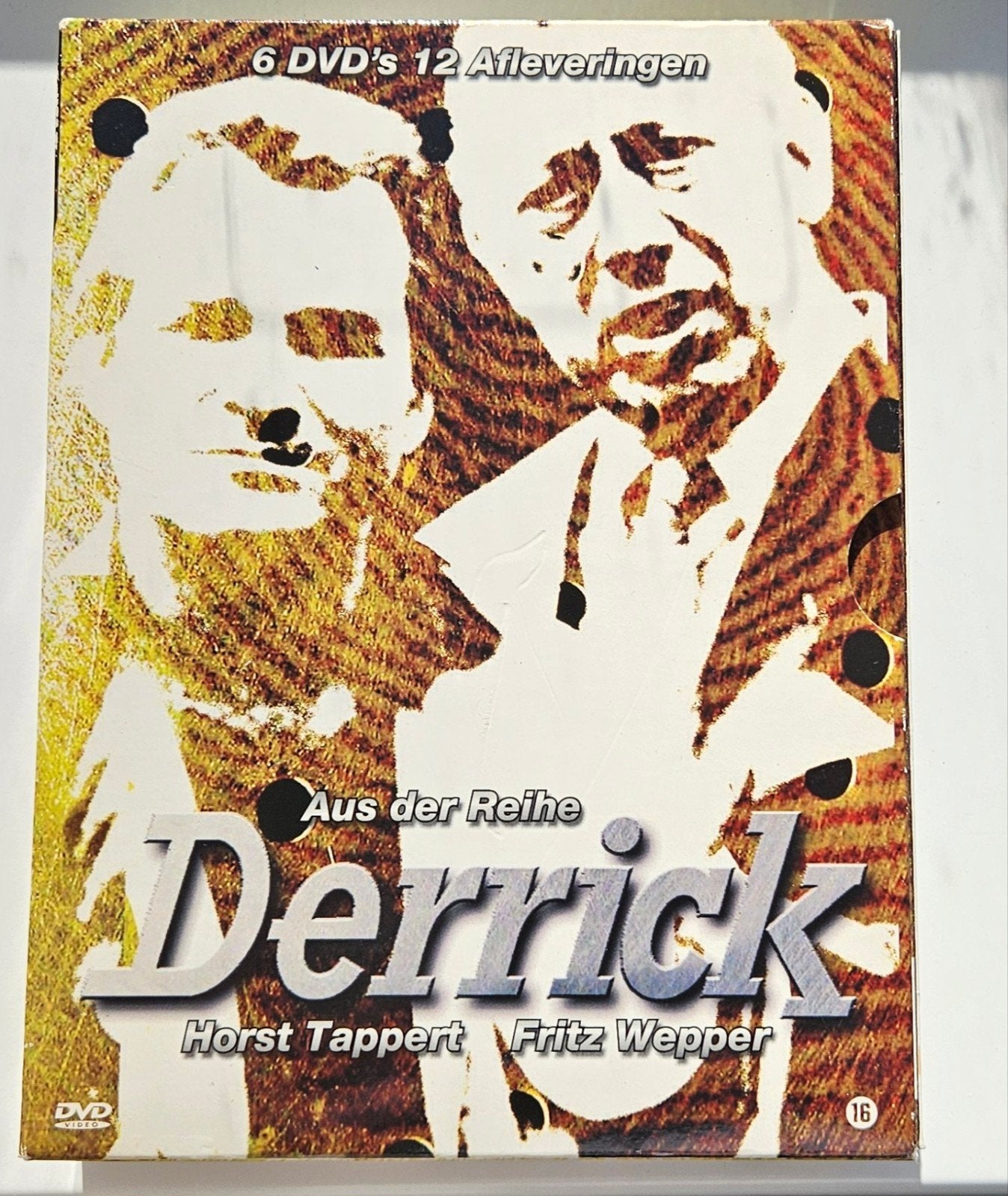 Derrick, boxset (6 DVD's, 12 afleveringen), Gebruikt, Vanaf 16 jaar, Nederlands, Duits