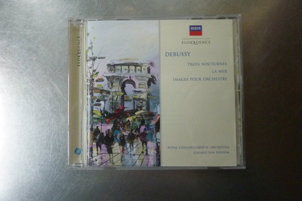 Debussy Trois Nocturnes La Mer - Eduard van Beinum, Ophalen of Verzenden, Classicisme, Zo goed als nieuw, Overige typen