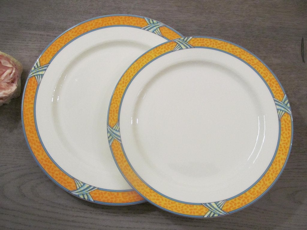 2 Villeroy & Boch Millenia Vavro Borden, Gebruikt, Keramiek, Ophalen of Verzenden, Bord(en)