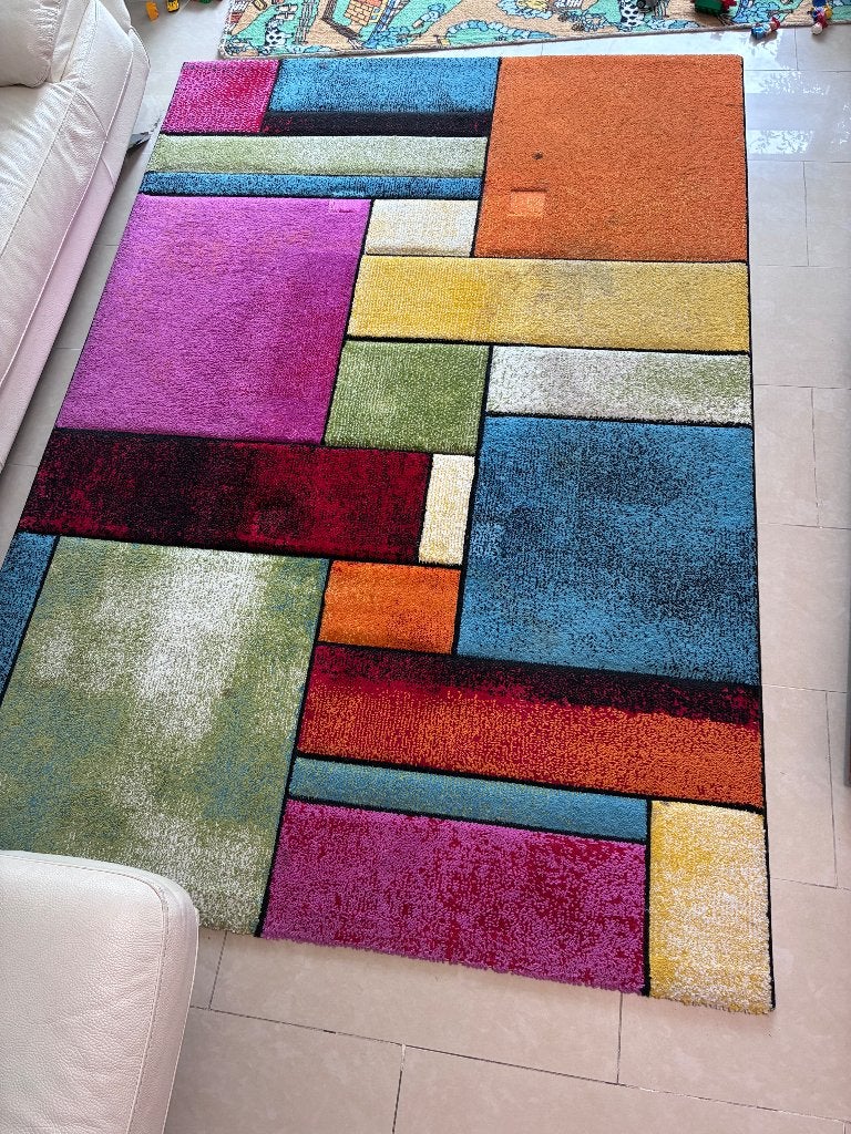 Moderne tapijt 200 x 140 cm, Ophalen, 100 tot 150 cm, 200 cm of meer, Zo goed als nieuw