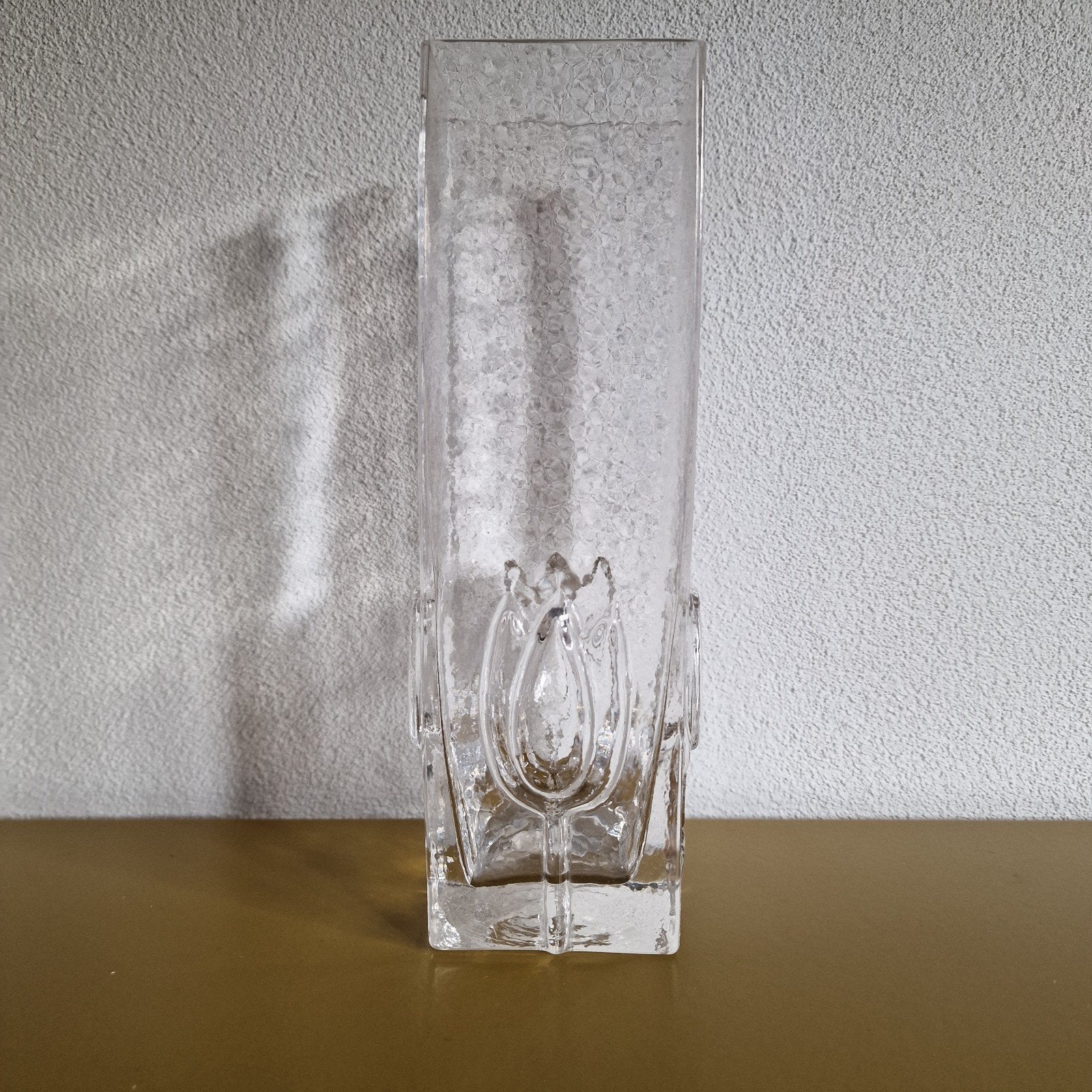 Vaas tulp glas, Ophalen of Verzenden, Zo goed als nieuw, Overige kleuren, Glas