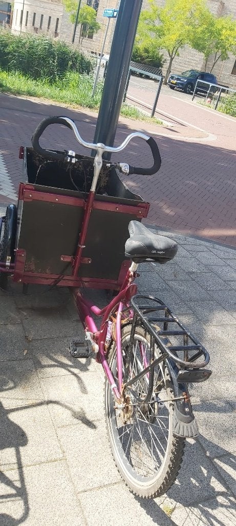 Bakfietsen, Ophalen, Gebruikt, Huif, 3 kinderen