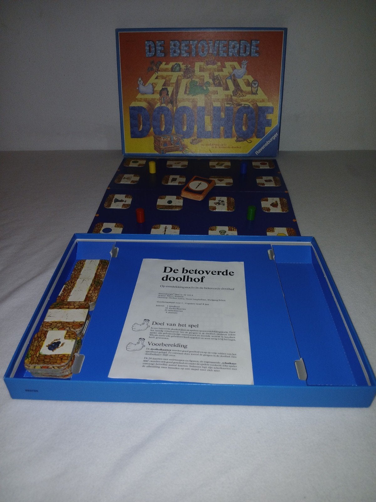 De Betoverde Doolhof - Ravensburger Bordspel, Hobby en Vrije tijd, Gezelschapsspellen | Bordspellen, Drie of vier spelers, Ophalen