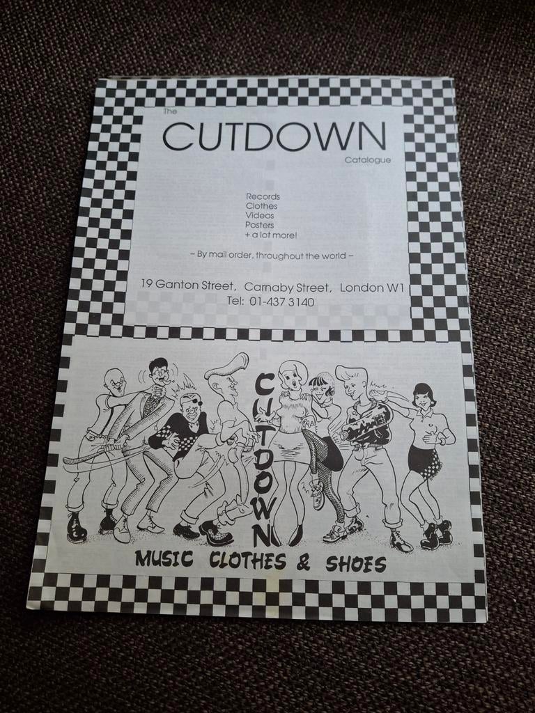 The Cutdown catalogus London skinhead mod kleding, Ophalen of Verzenden, 1980 tot heden, Tijdschrift