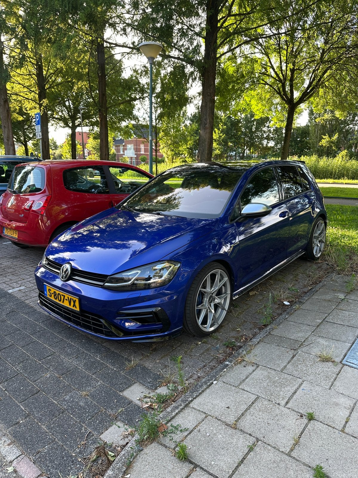 Volkswagen Golf  R 2.0 TSI 4Motion 380pk 7-DSG 5D 2017 Blauw, Automaat, 4 cilinders, 1984 cc, Blauw