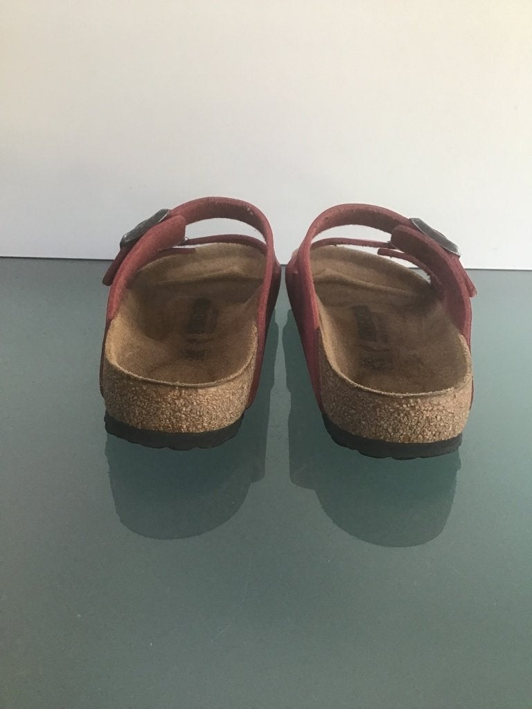 Birkenstock Arizona 38 | rode slippers | Gratis verzenden, Slippers, Overige kleuren, Verzenden, Zo goed als nieuw