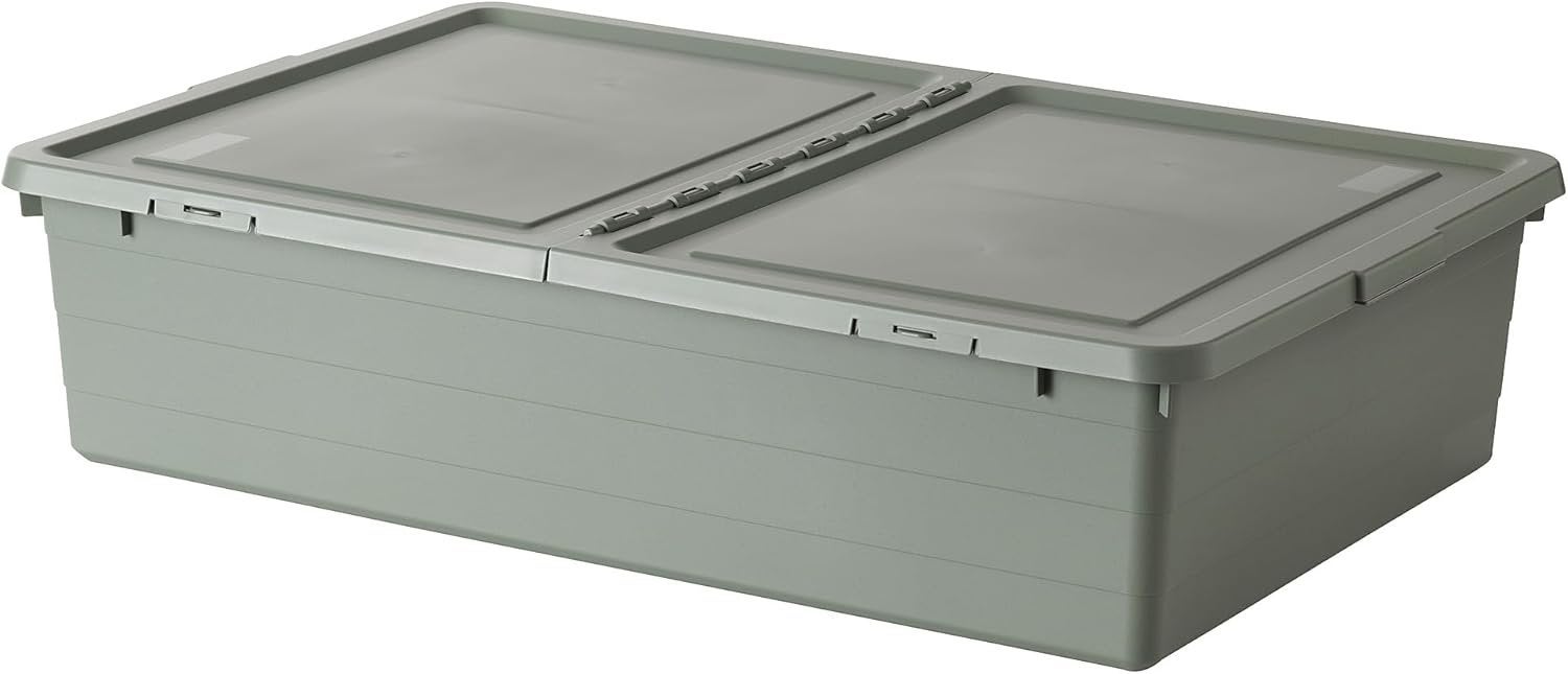 Gezocht: IKEA Sockerbit Opbergbox met deksel - 77x50x19 cm, Ophalen, Kunststof, Gebruikt, 50 tot 100 cm
