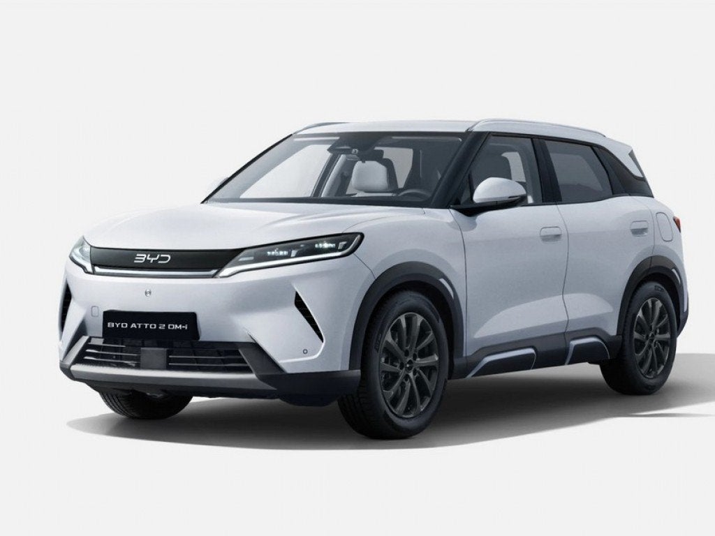 Byd ATTO 2 DM-i BOOST  PHEV 18 kWh, Auto's, BYD, Automaat, Gebruikt, Met garantie (alle), LED verlichting