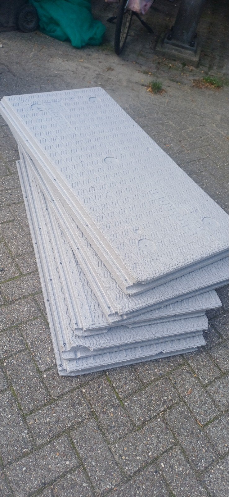 4 E-board isolatieplaten voor steenstrips 60mm, Ophalen of Verzenden