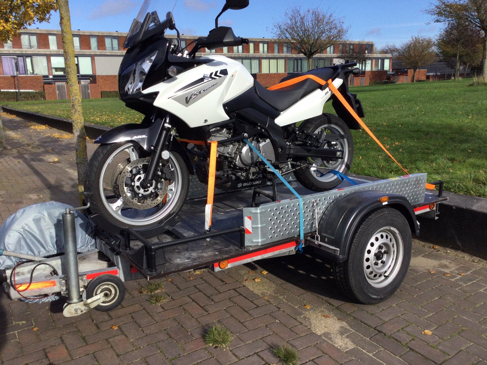 Aanhanger voor transport, Motor , Quad , fietsen , speedboot, Auto diversen, Ophalen of Verzenden, Zo goed als nieuw
