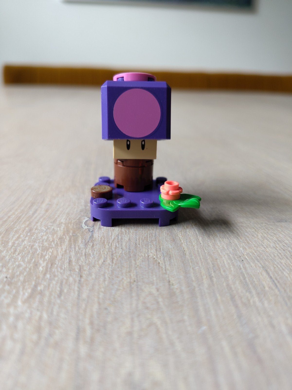 Lego Mario Character Pack Power-Up Paarse Toad, Overige thema's, Lego, Ophalen of Verzenden, Zo goed als nieuw