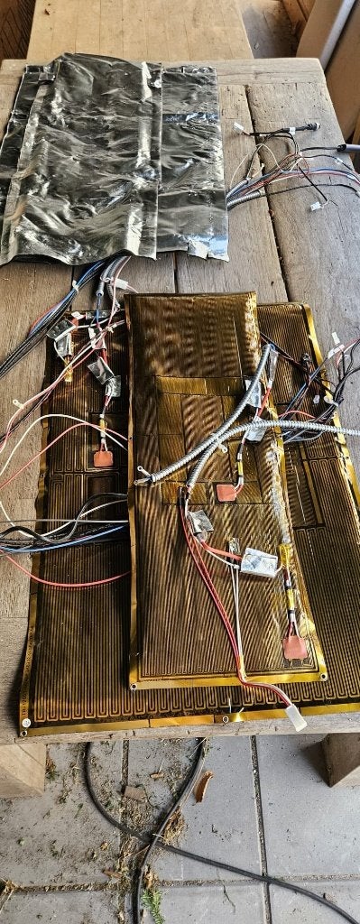 infrarood panelen - flexibel - gedemonteerd uit nieuwe sauna, 30 tot 80 cm, Overige typen, Nieuw, Ophalen of Verzenden