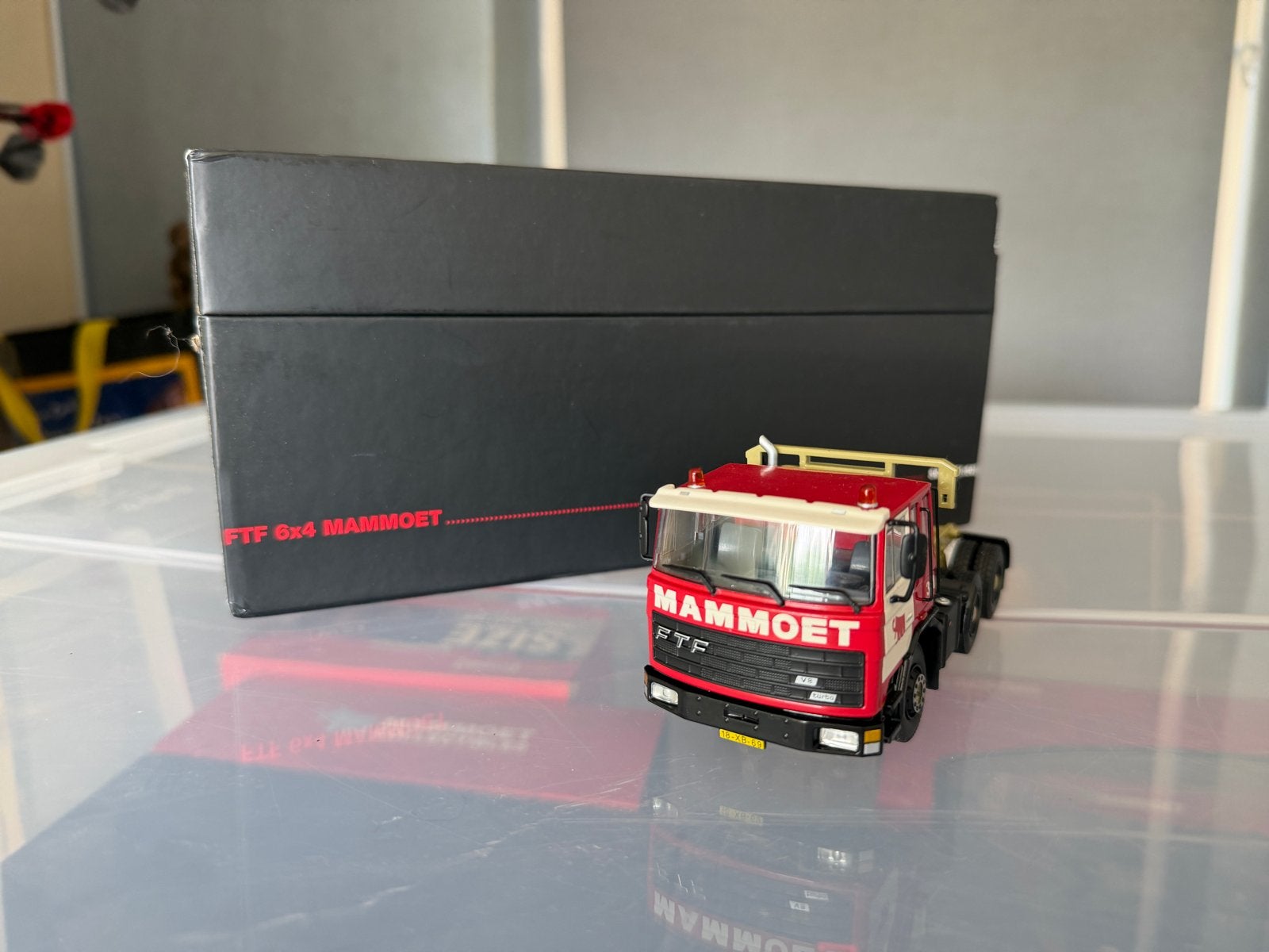 WSI Mammoet FTF Classics 6x4 Trekker - Modelvrachtwagen, Ophalen of Verzenden, Zo goed als nieuw, Overige merken