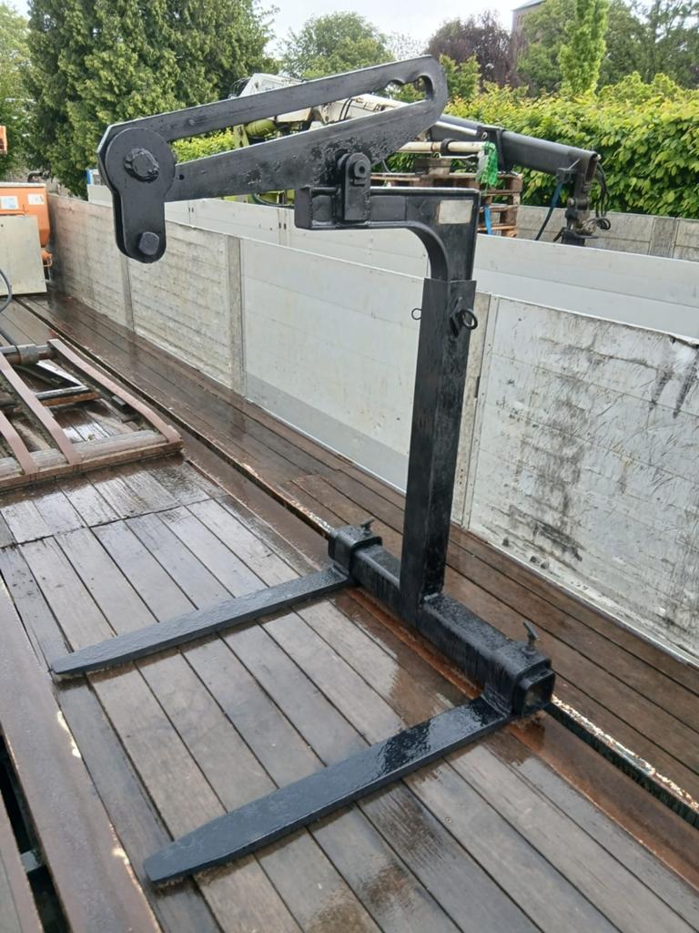 Kennis pallethaak steentrailer, Ophalen, Gebruikt