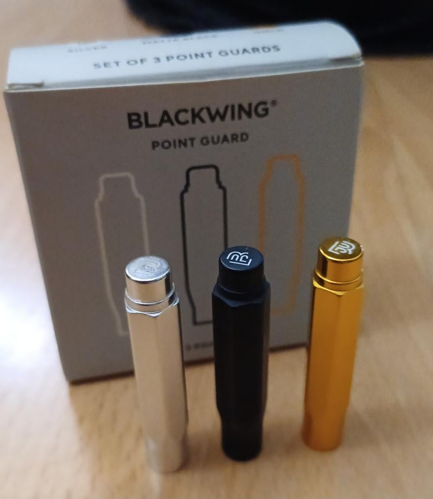 Blackwing pencil point guard, set van 3 - Nieuw, Ophalen of Verzenden, Nieuw, Potlood of Stift
