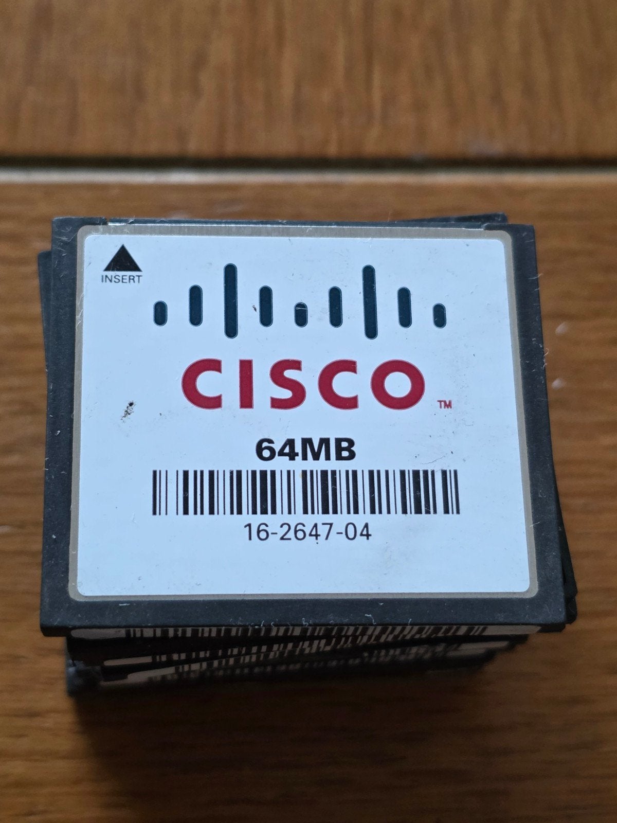 Cisco 64MB Geheugenkaart (16-2647-04) compact flash card, Gebruikt, Minder dan 2 GB, Ophalen of Verzenden, Fotocamera