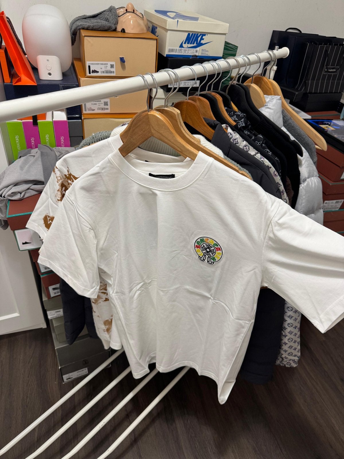 Chrome Hearts T-shirt wit, Kleding | Heren, Ophalen of Verzenden, Nieuw, Wit